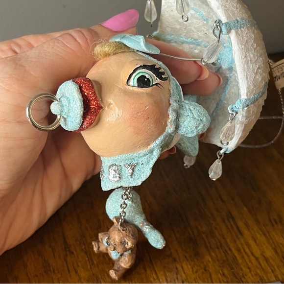 Katherine's Collections baby kissing fish rare ornament. - Picture 8 of 15